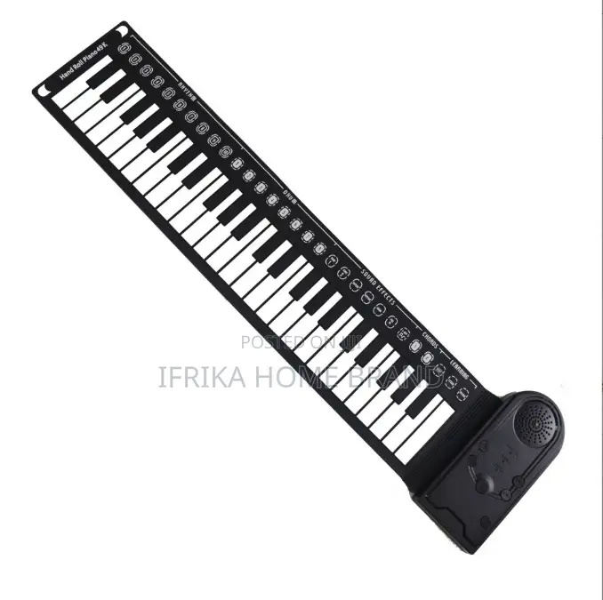 Portable 49-Key Hand Roll Folding Piano Keyboard