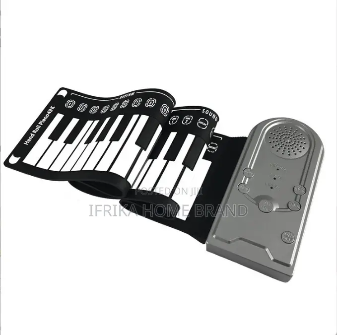 Portable 49-Key Hand Roll Folding Piano Keyboard
