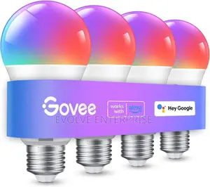 Smart Light Bulbs, Color Changing Light Bulb, Work With Alexa