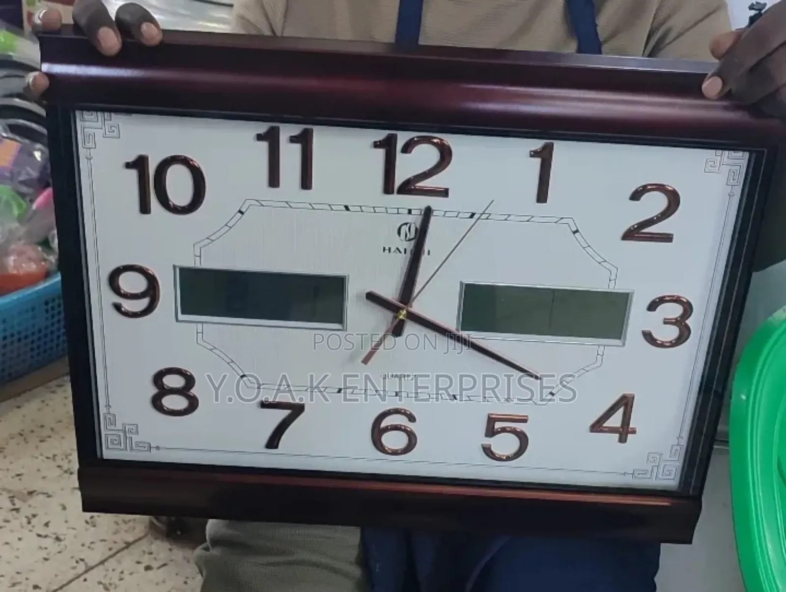 Wall Clock Digital 2 in 1