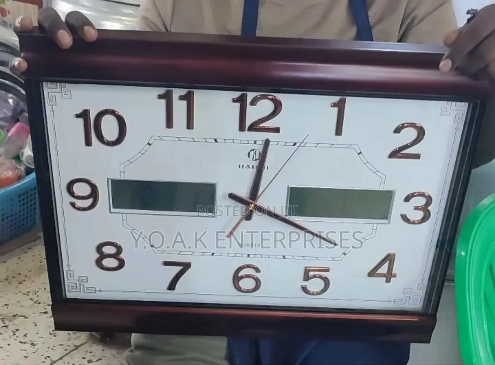 Wall Clock Digital 2 in 1