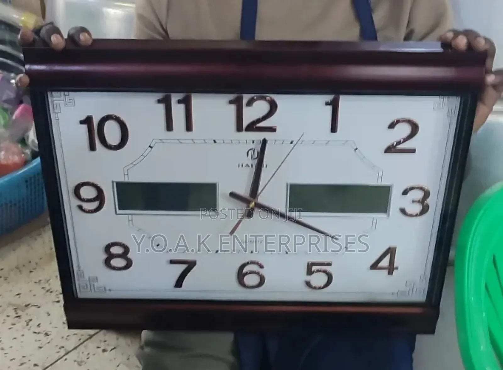 Wall Clock Digital 2 in 1
