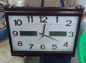 Wall Clock Digital 2 in 1