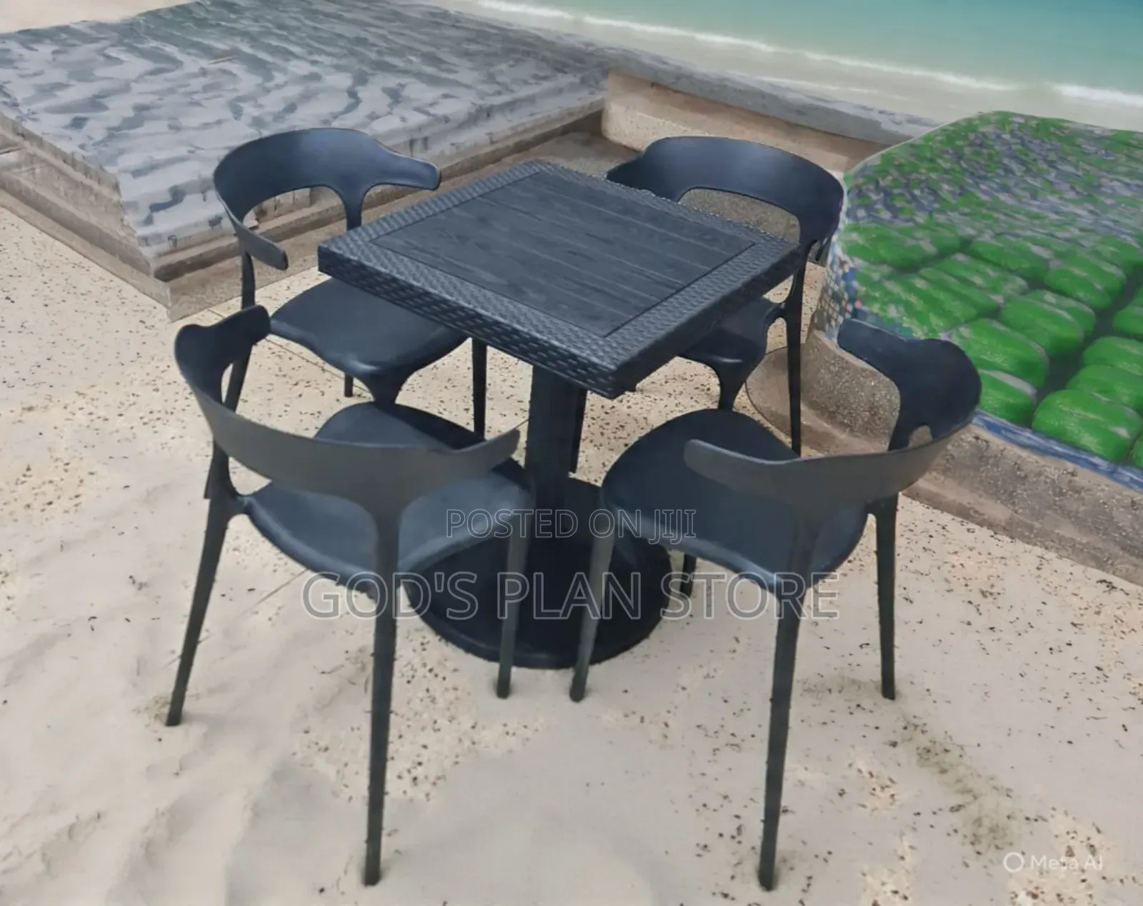 Chaise Plastic Table and Chairs Plastic Table and Chairs