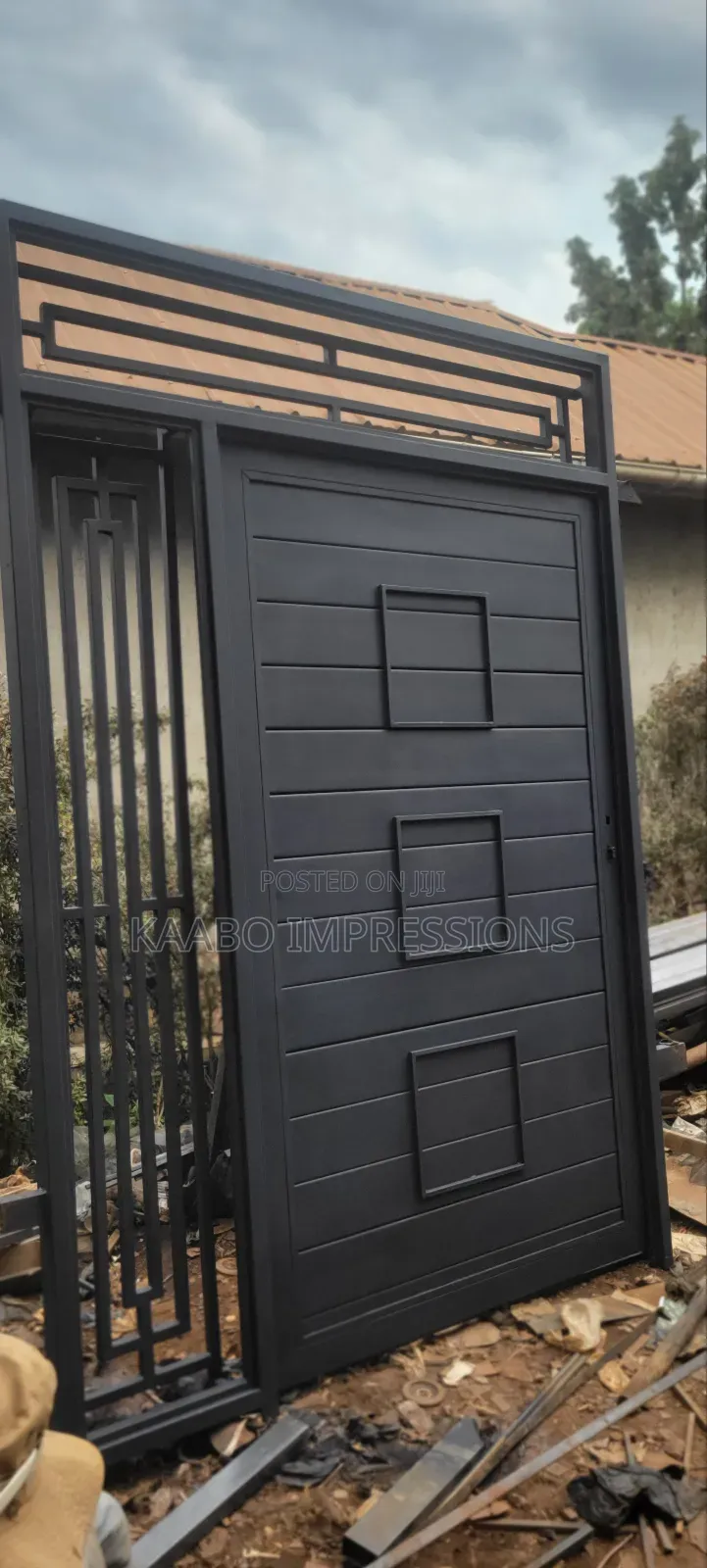 Security Main Door Opening