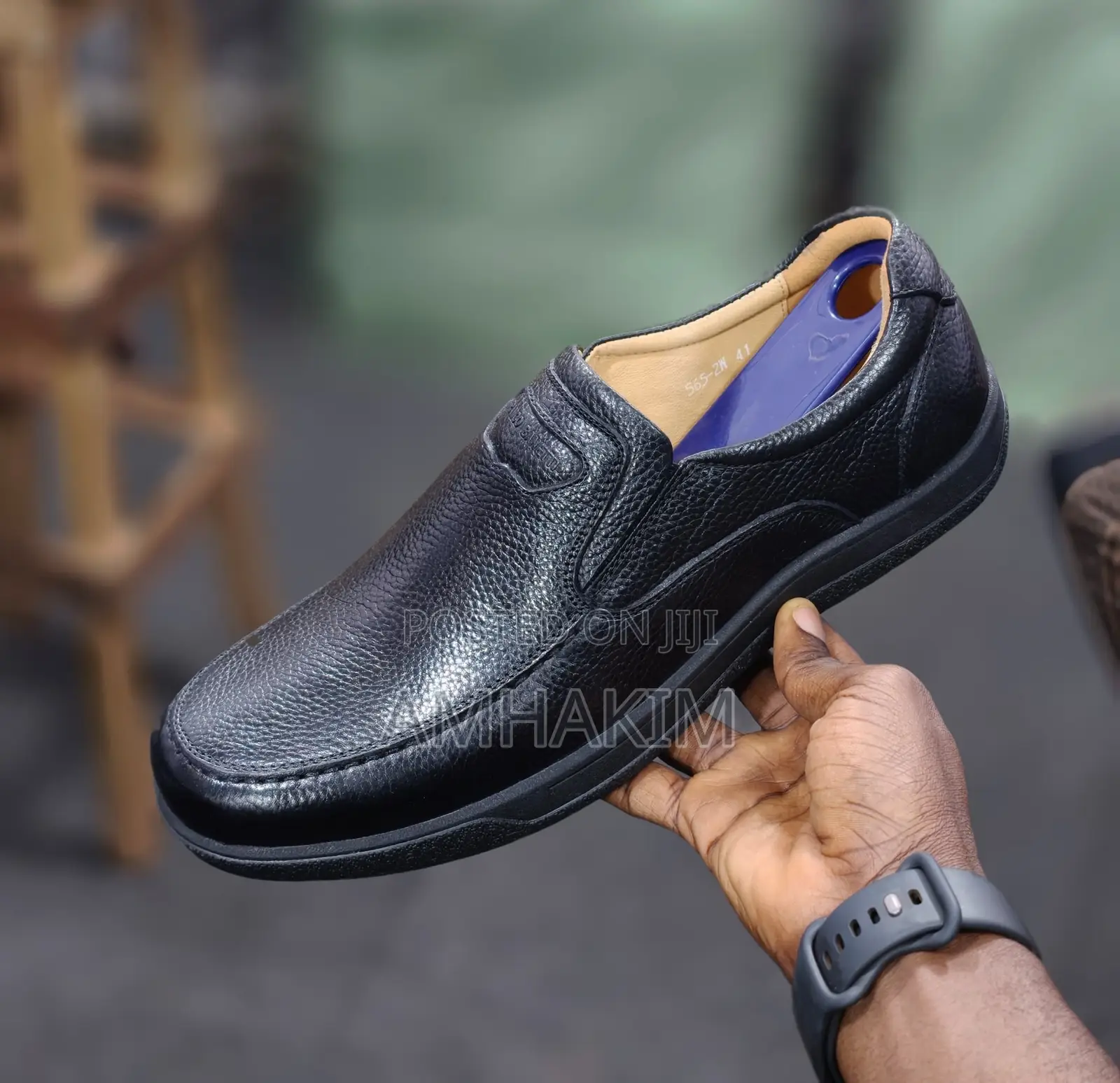 Classic Men's Comfortable Leather Franco Banetti Slip-ons In Stock