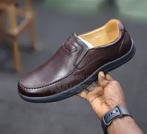 Classic Men's Comfortable Leather Franco Banetti Slip-ons In Stock