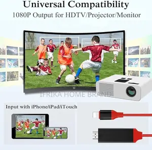 Lightning to Hdmi Adapter, Apple 1080p HDTV Cable Adapter