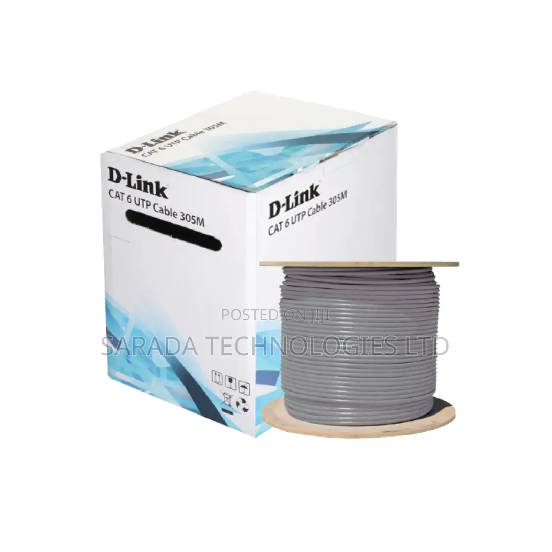 Cat 6e Cca Cable 305m Grey