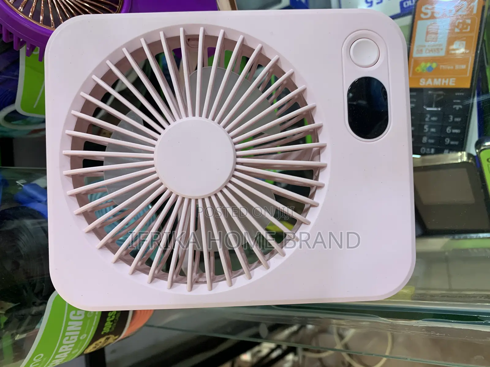 Mini Desk Fan Wireless Bedside