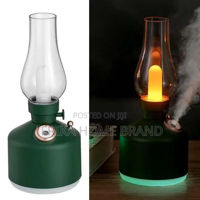 Candlelight Retro Lamp Air Humidifier Wireless Aroma Diffuser