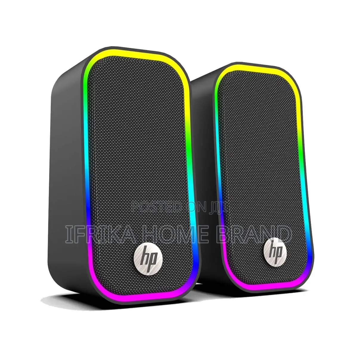 Hp Gaming Multimedia Wired RGB Laptop Speakers 3.5mm+Usb