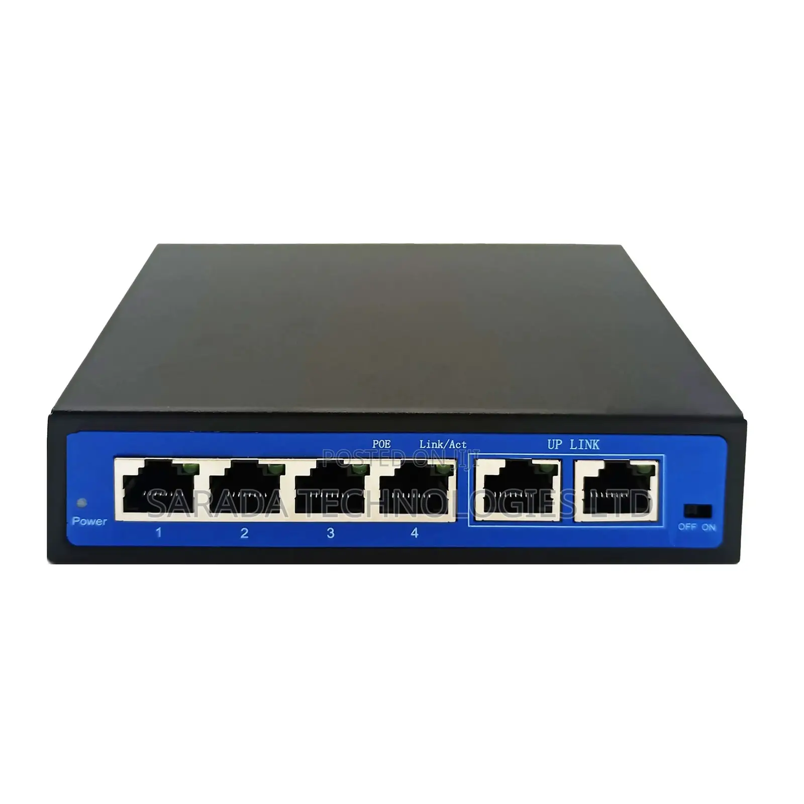 4 Port 10/100m + 2 Port 10/100m Poe Small Case
