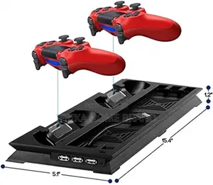 Charging Heat Cooling Sink Fan Vertical Stand for Sony Ps4 Pro