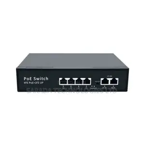 4 Port 10/100m + 2 Port 10/100m Poe Big Case