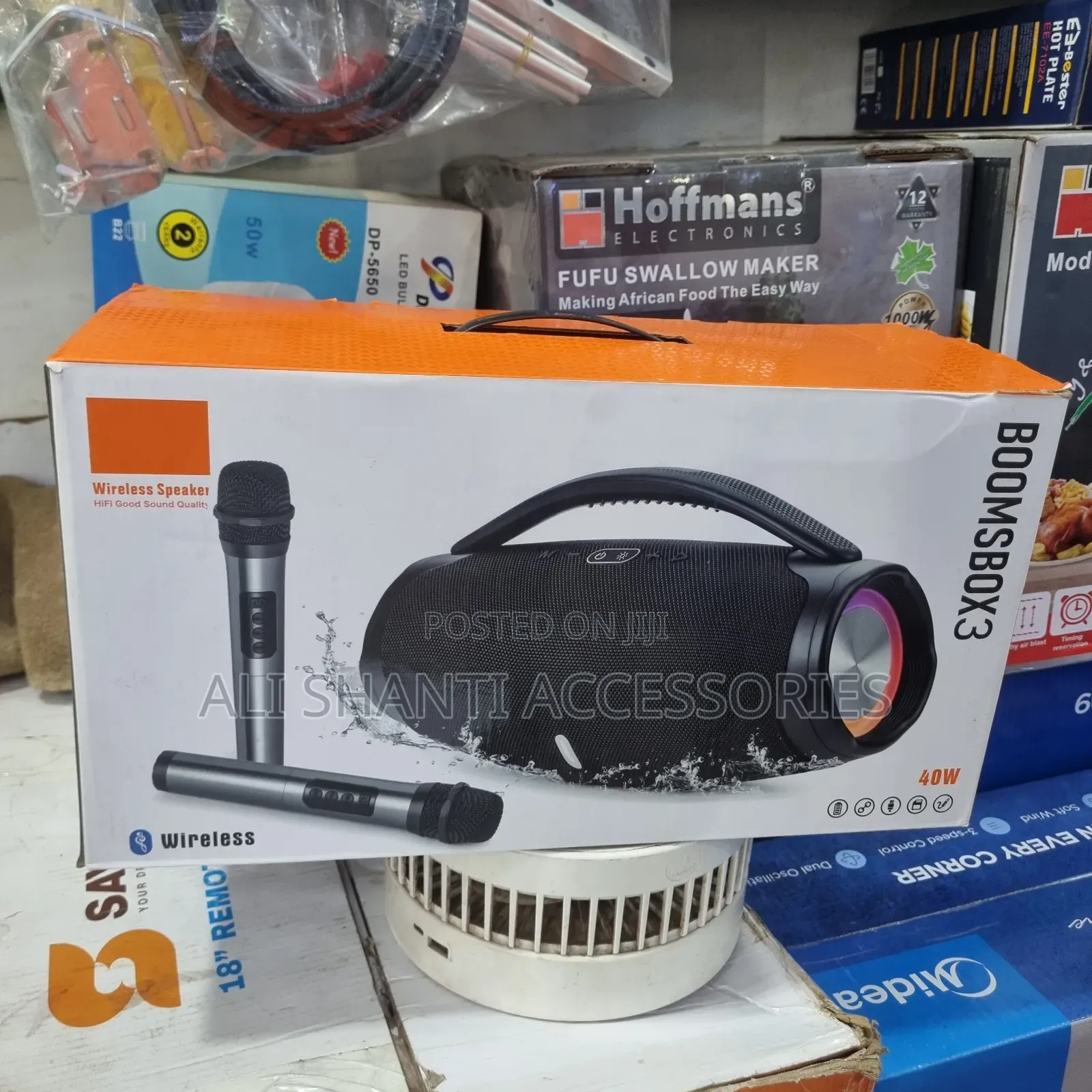 JBL Boombox 3 With 2 Microphones