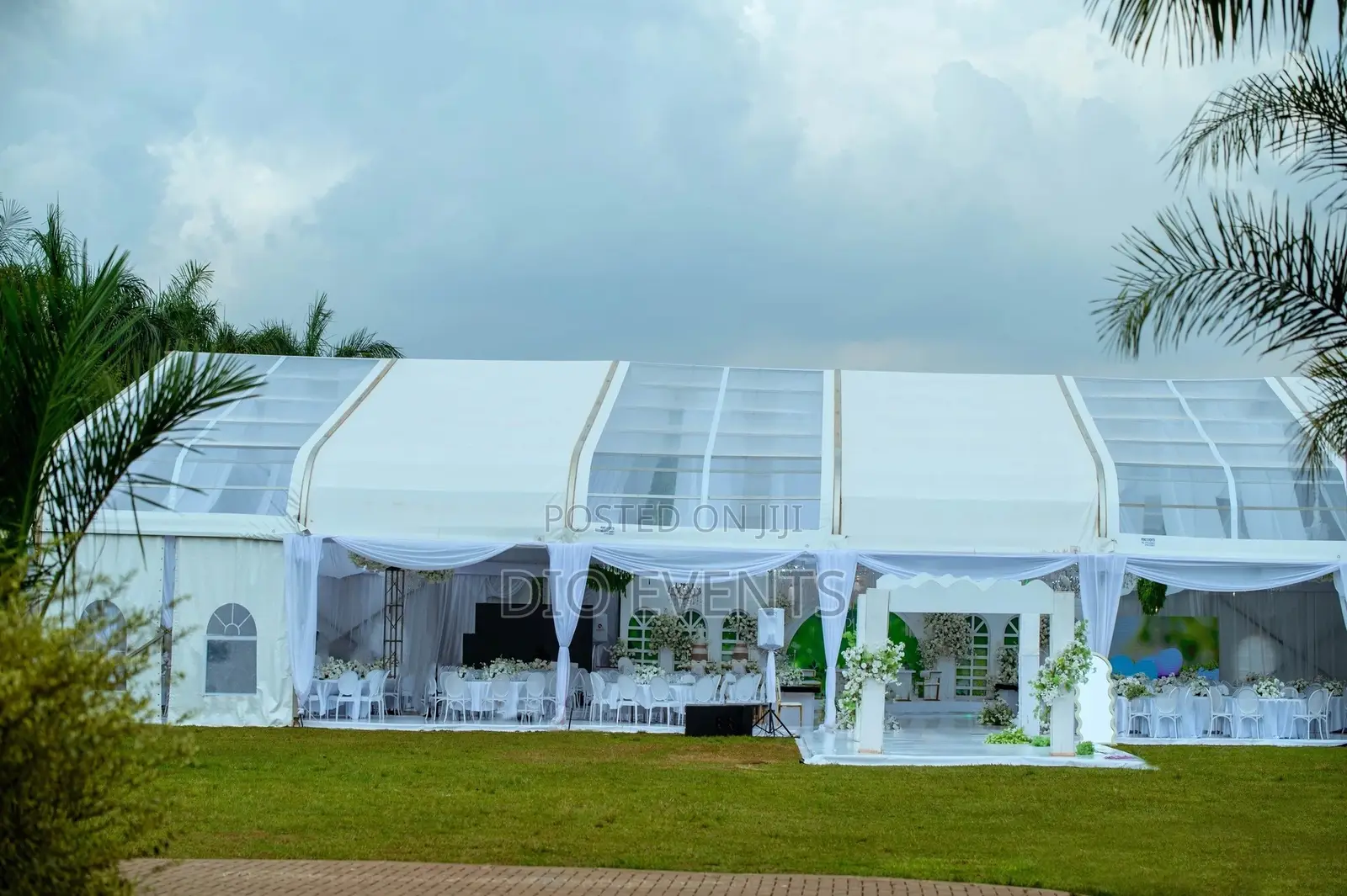 20x30 Partial Skyline Tent for Hire