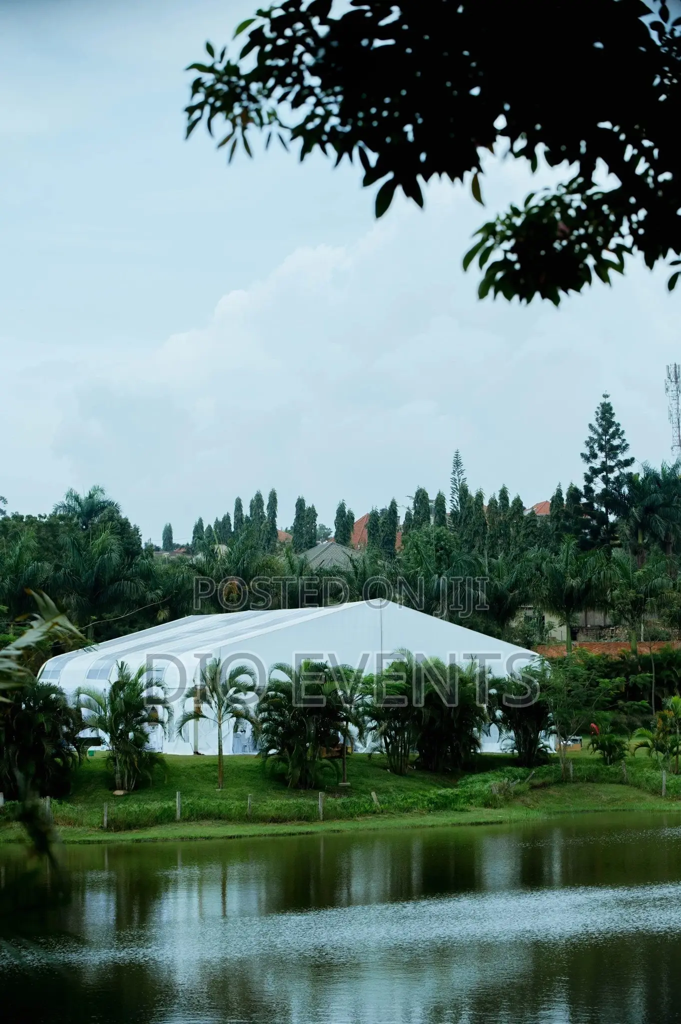 20x30 Partial Skyline Tent for Hire