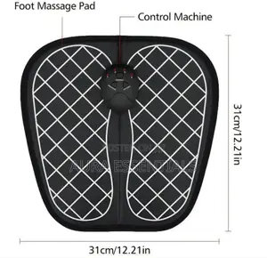Unique Ems Foot Massager, Portable Electric Foot Massage Mat