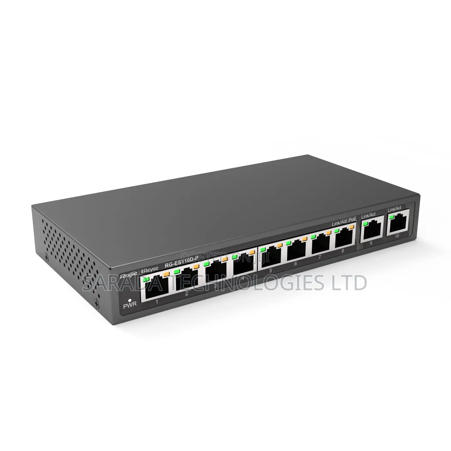8 Port 10/100m + 2 Port 10/100m Big Case