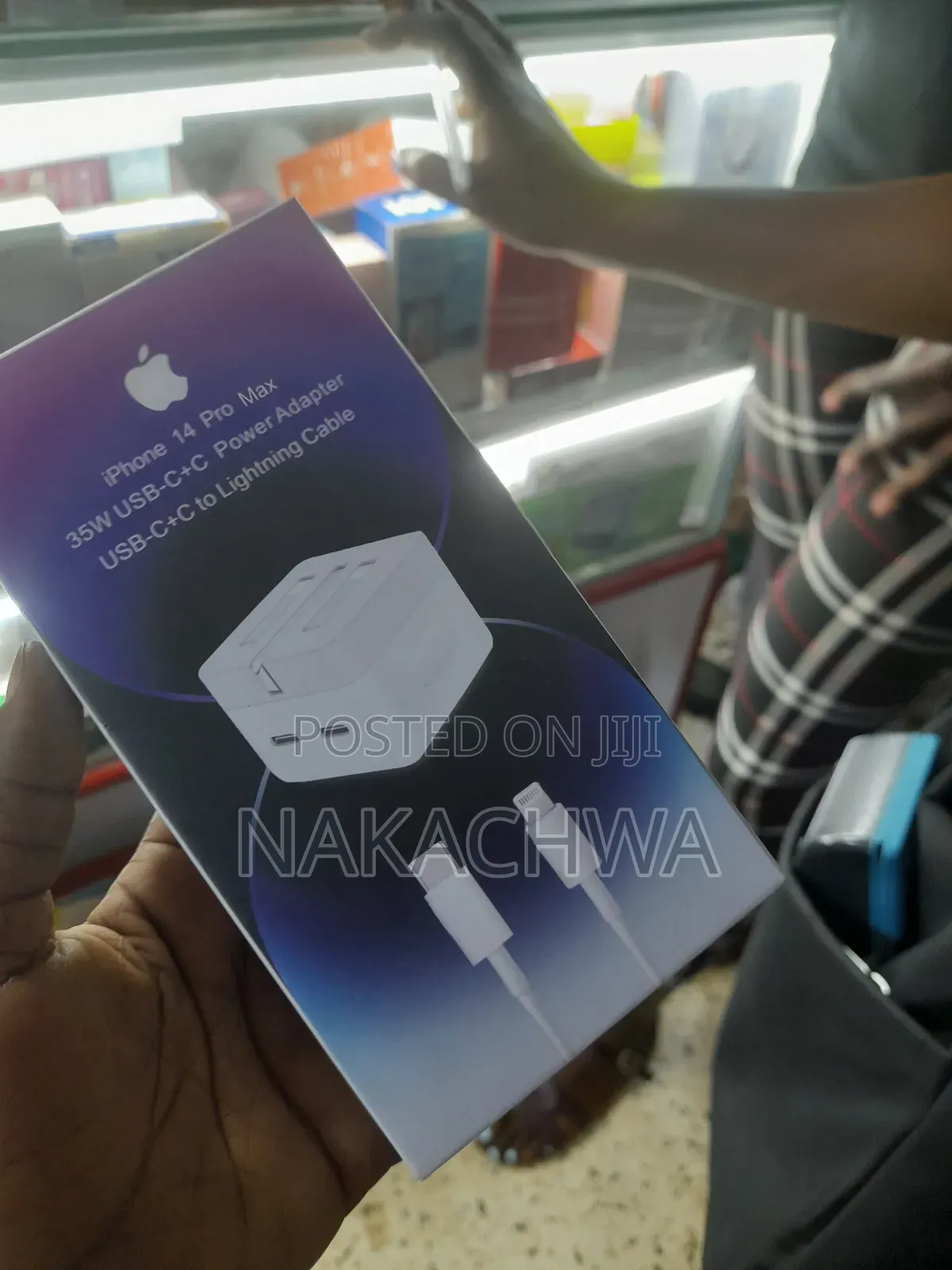 I Phone 14 Probably 35w Usb C+C Power Adapter
