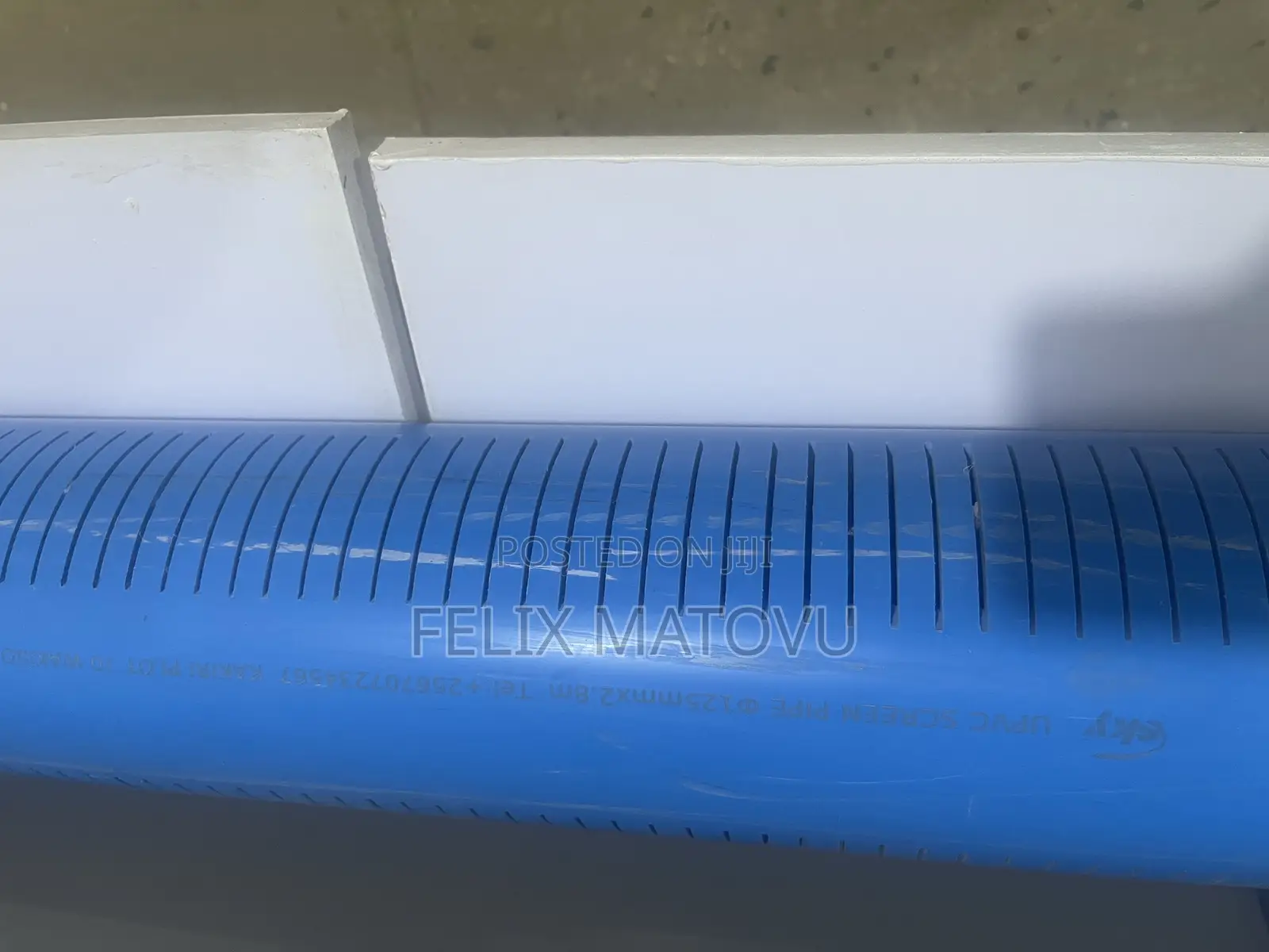 Screen Pipes 125mm by 2.8m