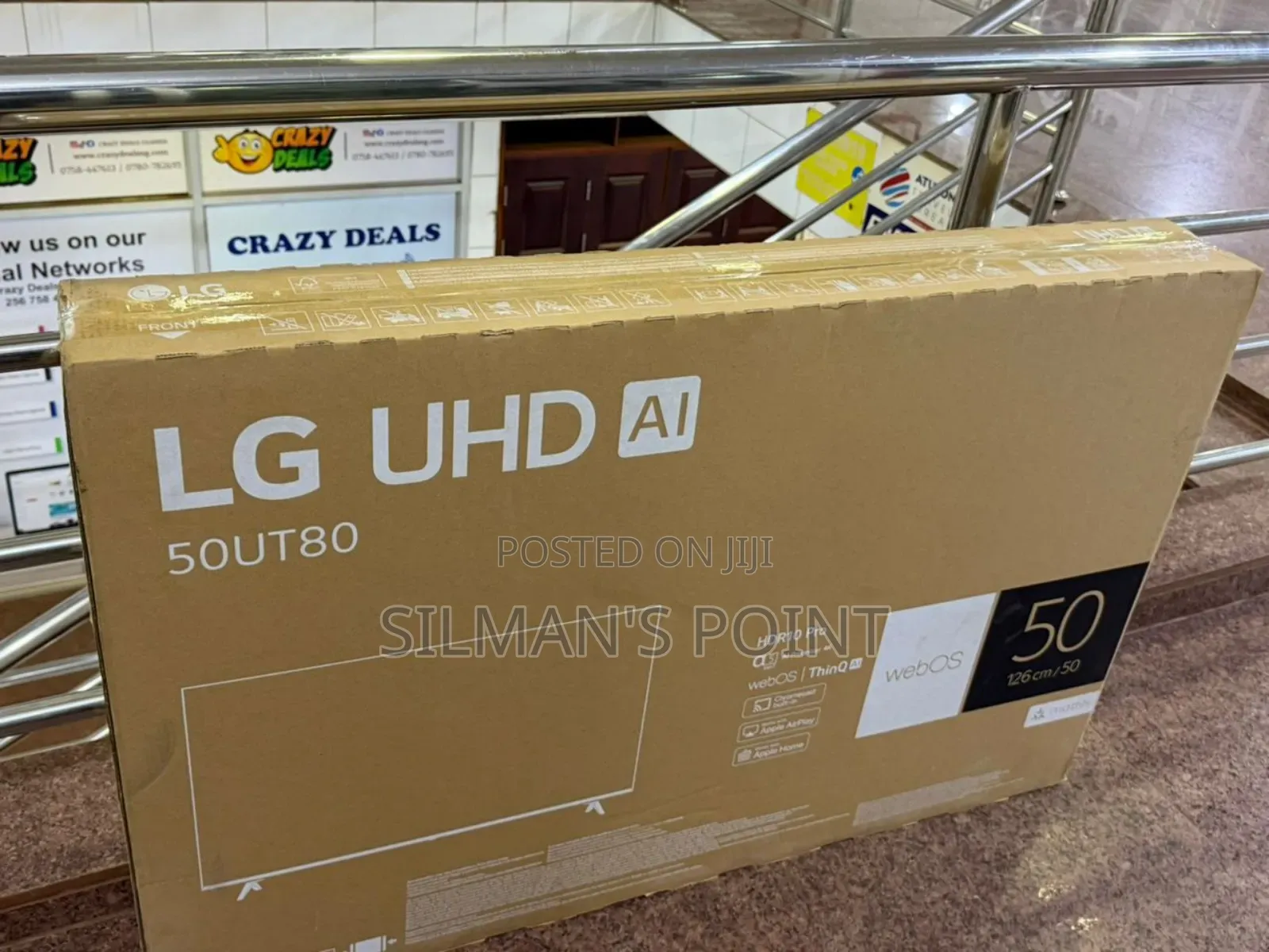Slightly Used Lg 50" Ut80 Uhd Smart Tv