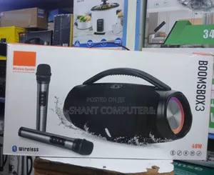 Boomsbox 3/Wireless Speaker With Microphones