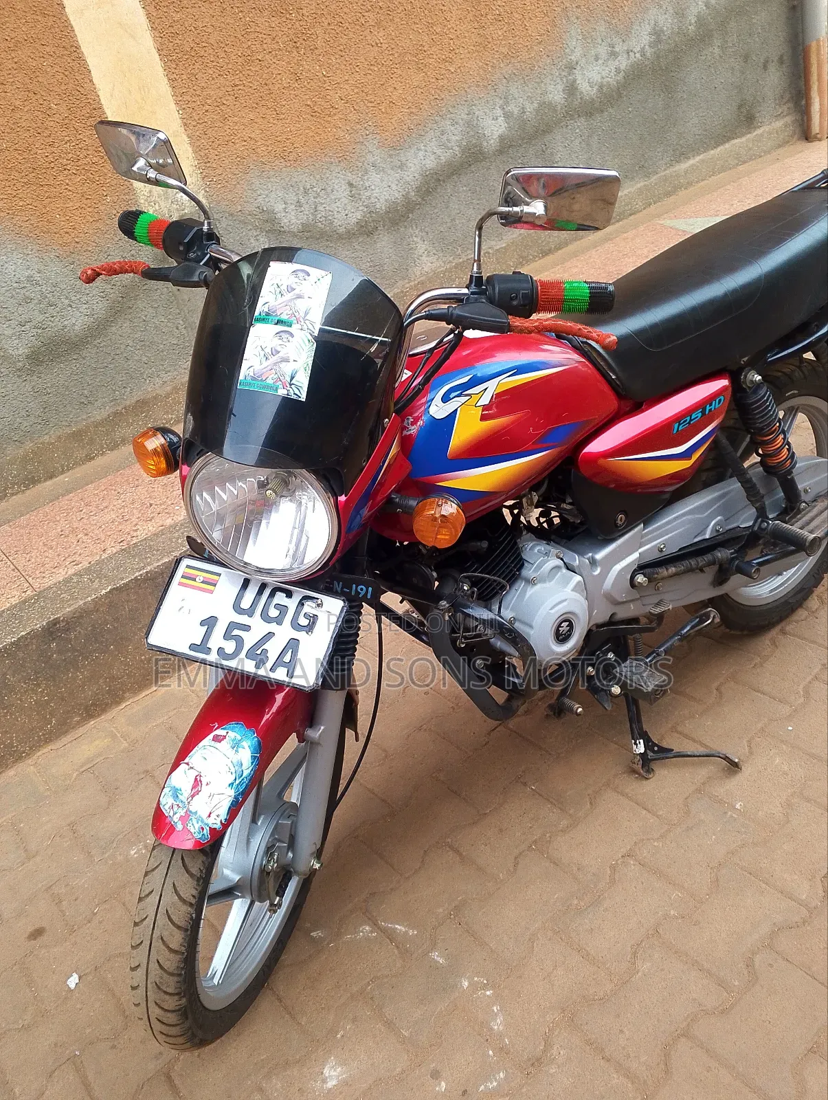 Bajaj Boxer 125 2024 Red