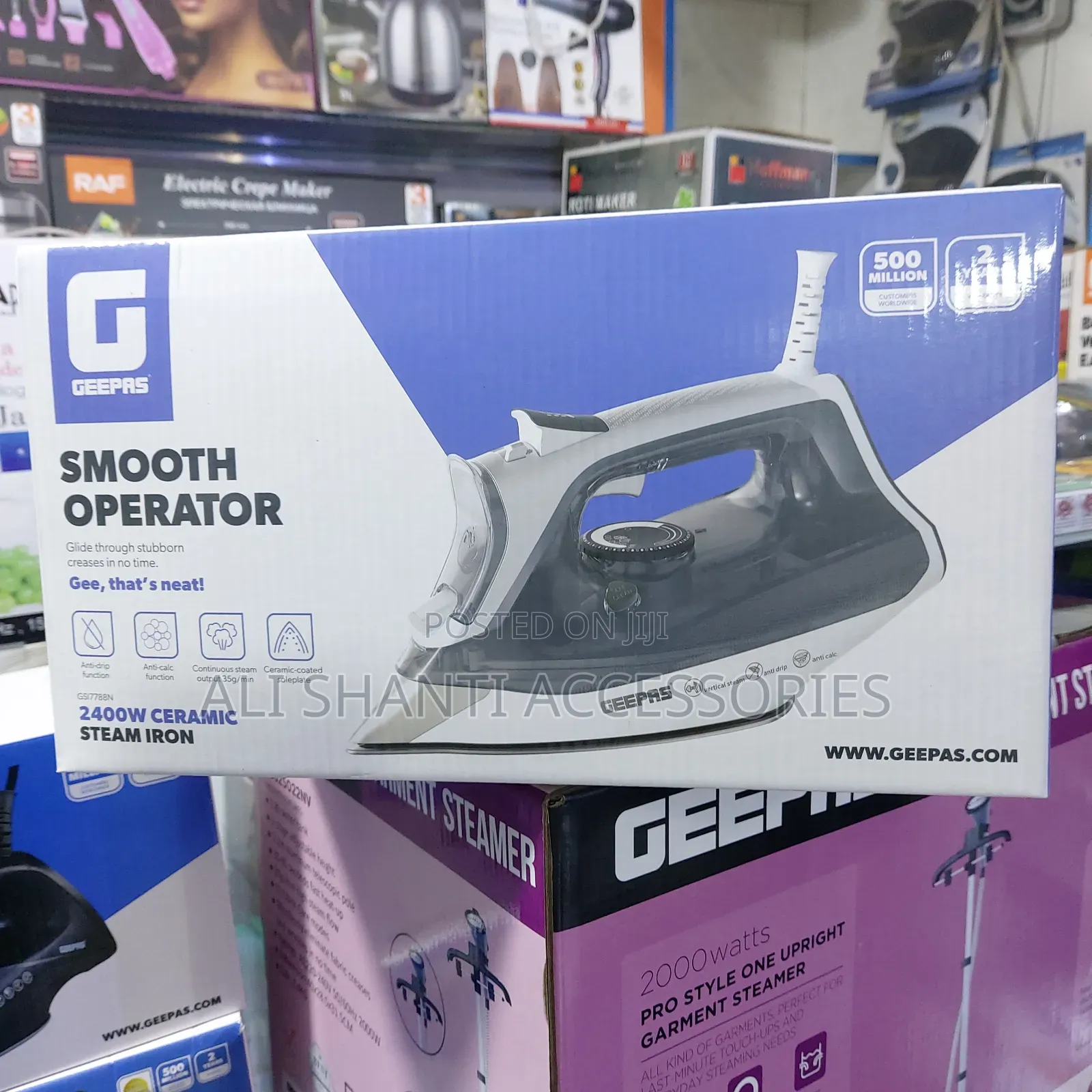 Geepas Ceramic Steam Gs17788n
