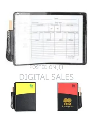 Football Soccer Referee Yellow/Red Cards