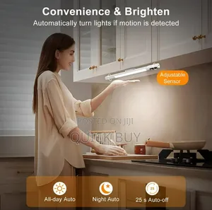 Motion Sensor Rechargeable Cabinet Light Bar