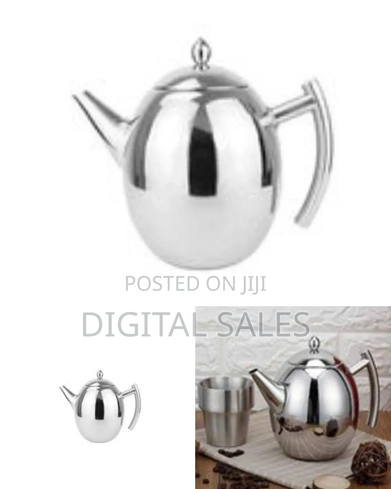 6 Litre Whistling Tea Kettle Household Stainless Steel