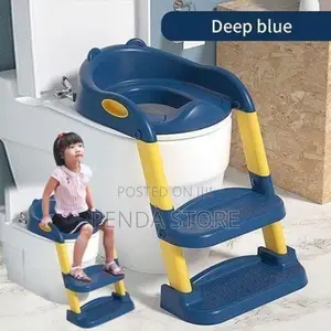 Kids Toilet Seat Trainer – Adjustable Steps Kids Toilet Seat Trainer