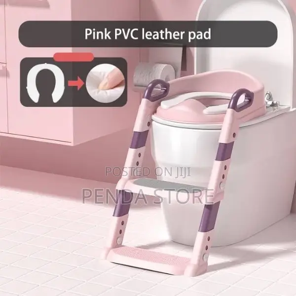 Kids Toilet Seat Trainer – Easy Step Ladder Kids Toilet Seat Trainer