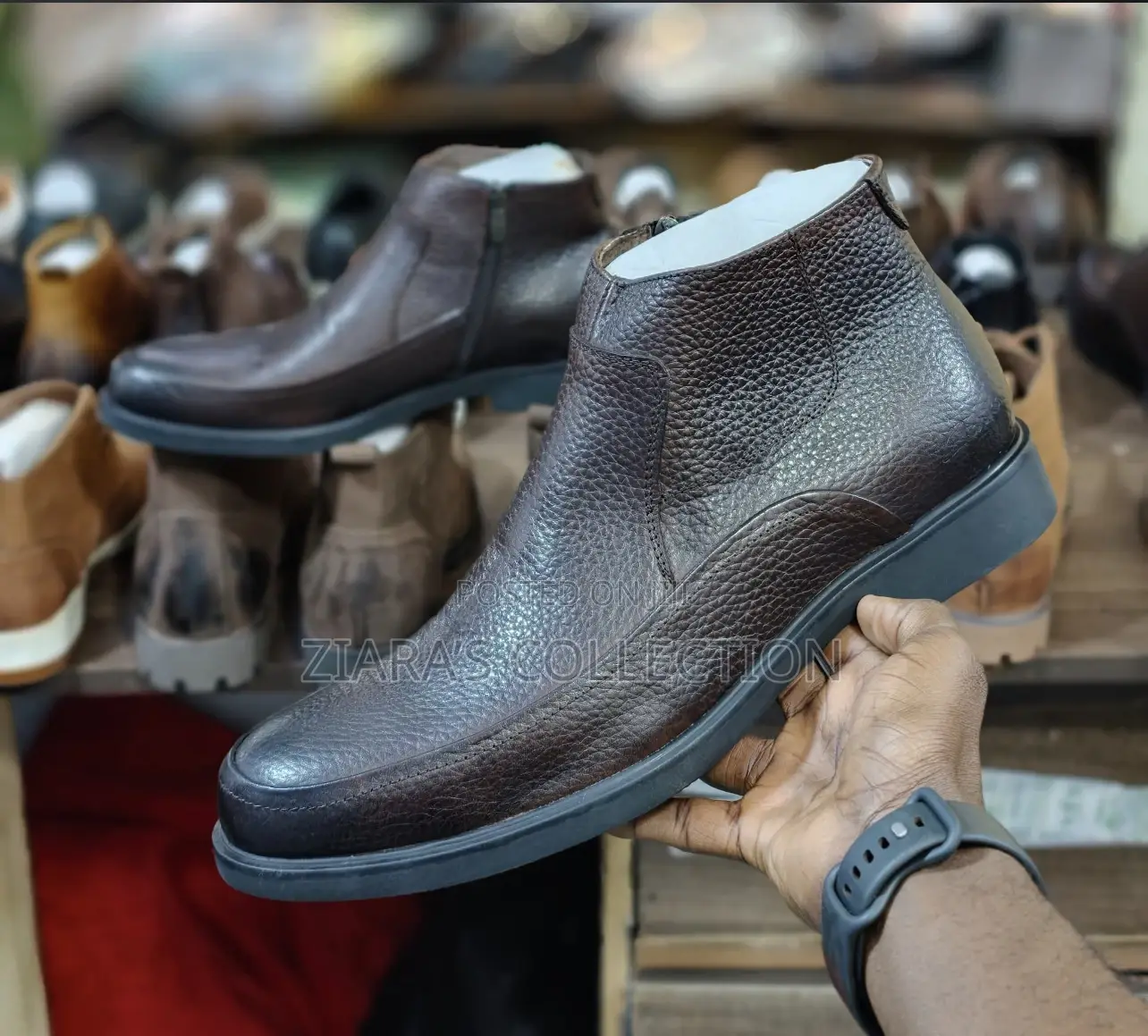 Clarks Men’S Leather Gentle Boots