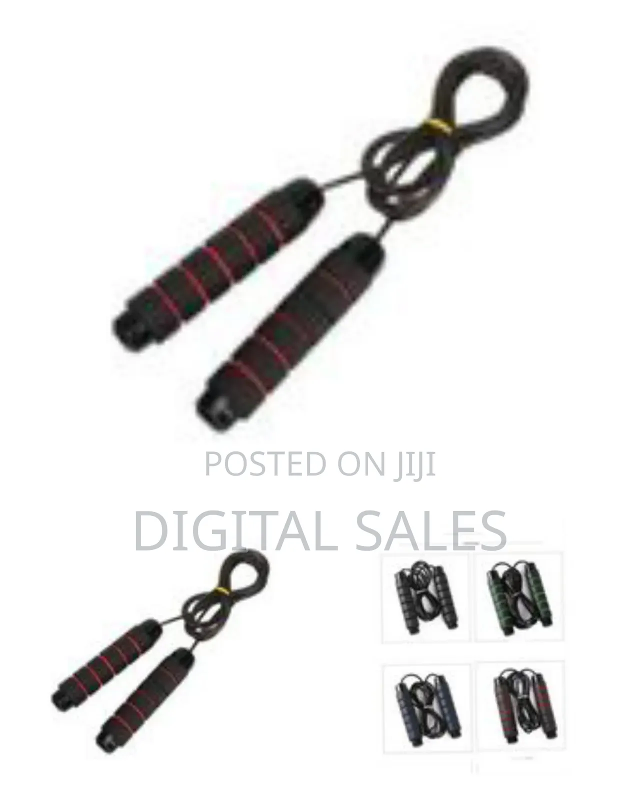 High-Performance Adjustable Jump Rope With Ergonomic Handles