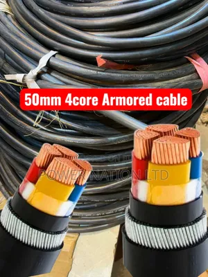 50mm Total 4core Pure Copper Armored Underground Cable