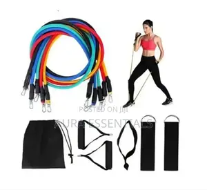 Resistance Bands Set - 11pc, Exercise Bands for Men/Women