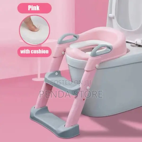 Kids Toilet Seat Train / Toilet Steps Ladder – Adjustable and Sturdy