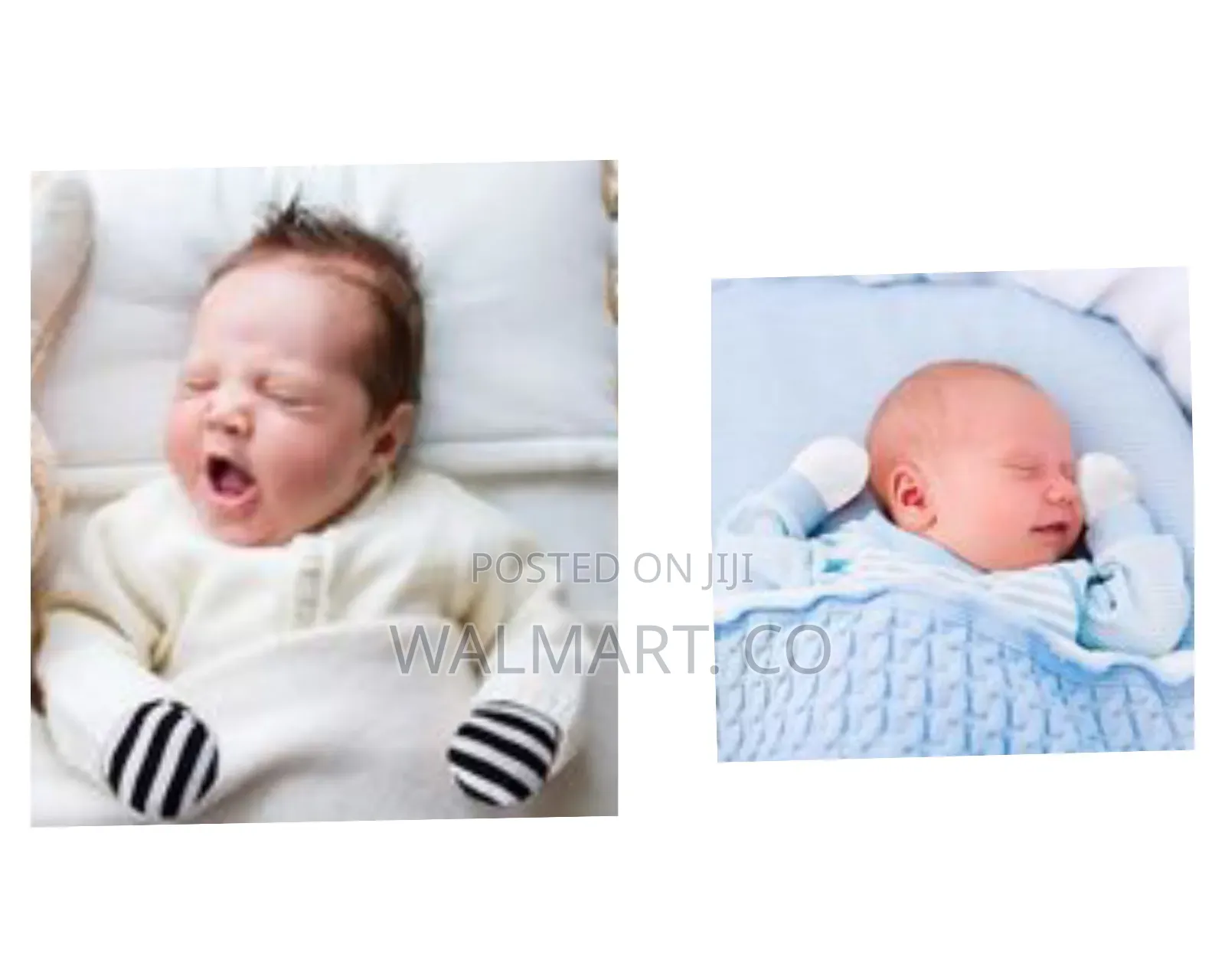2 Pairs of Newborn Mittens Baby Gloves 0-6months