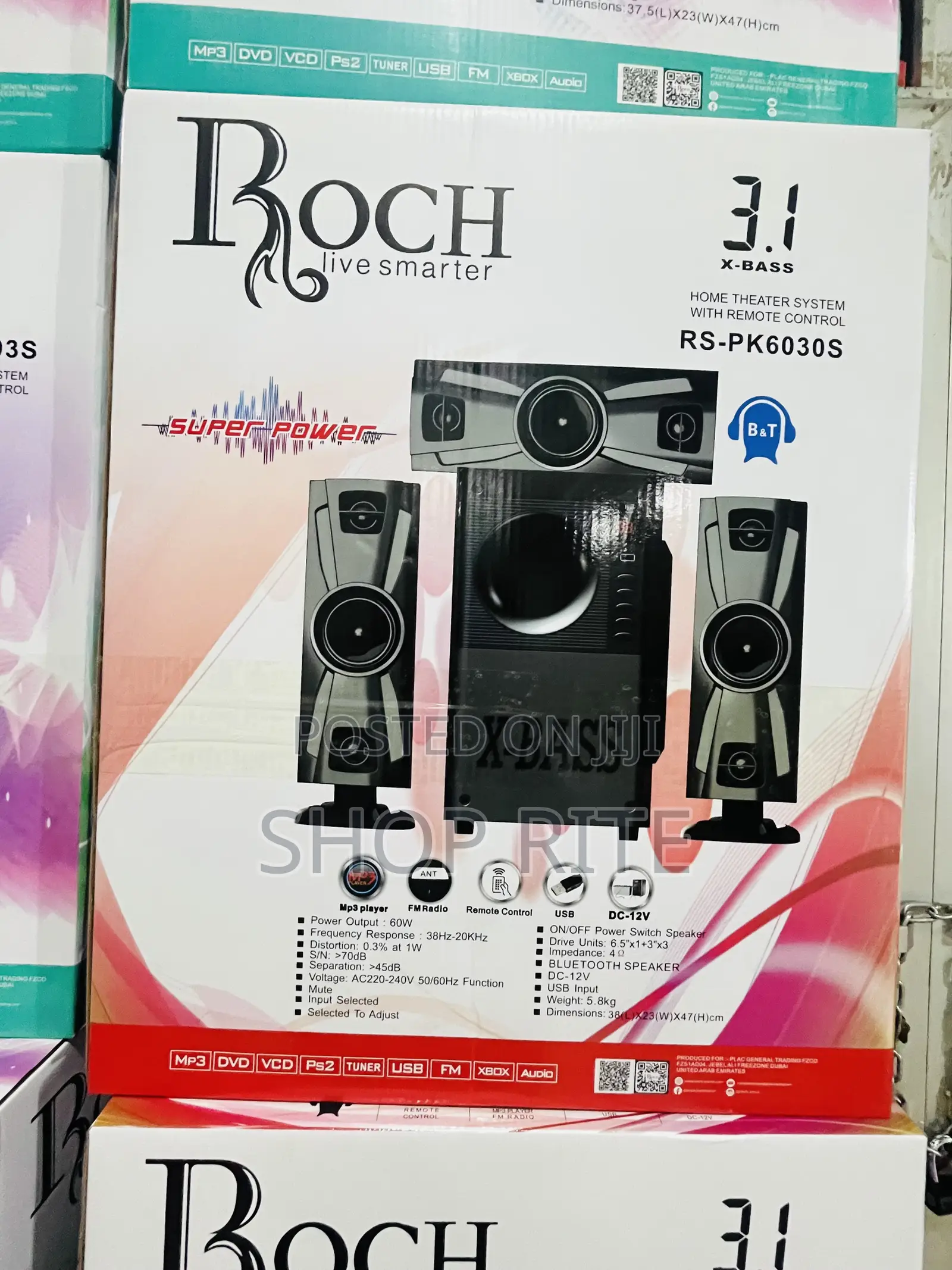 Roch Woofers Loud Sound System