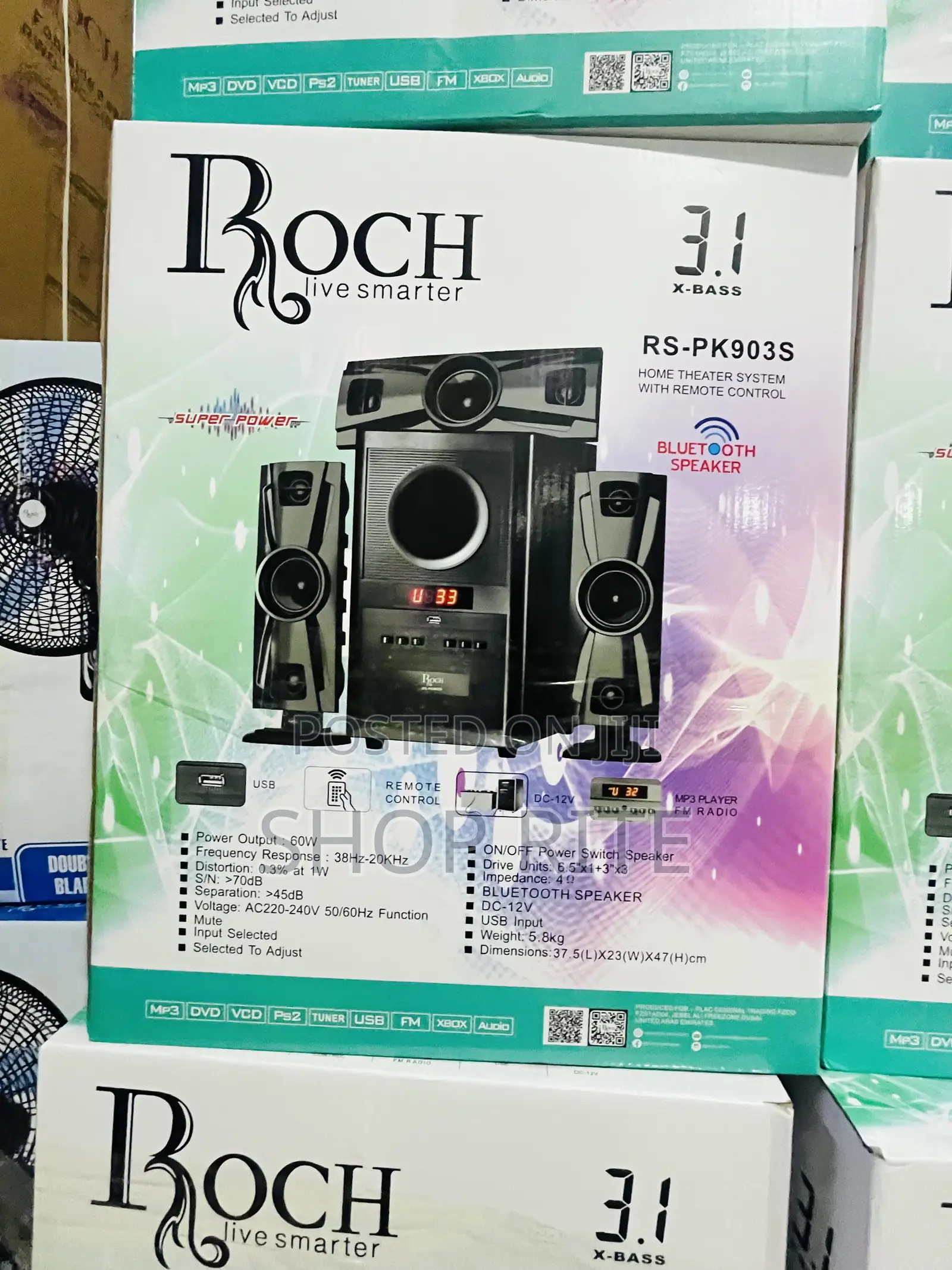 Roch Woofer Loud Sound