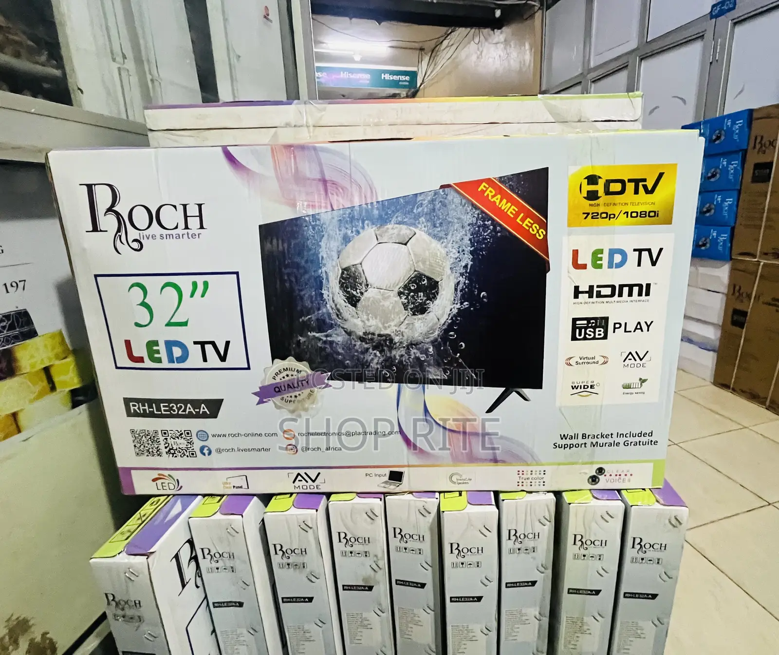 Roch 32 Inches Original 3yrs Warranty Tv