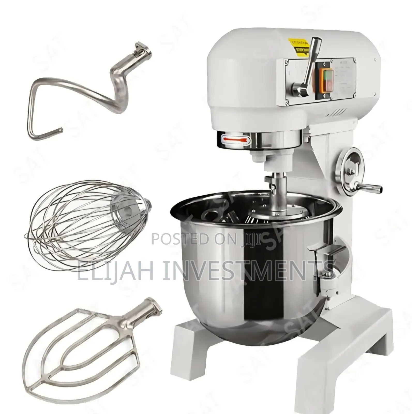 Big Heavy-Duty Commercial Food Mixer