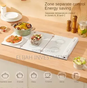 Foldable Electric Food Warming Plate.