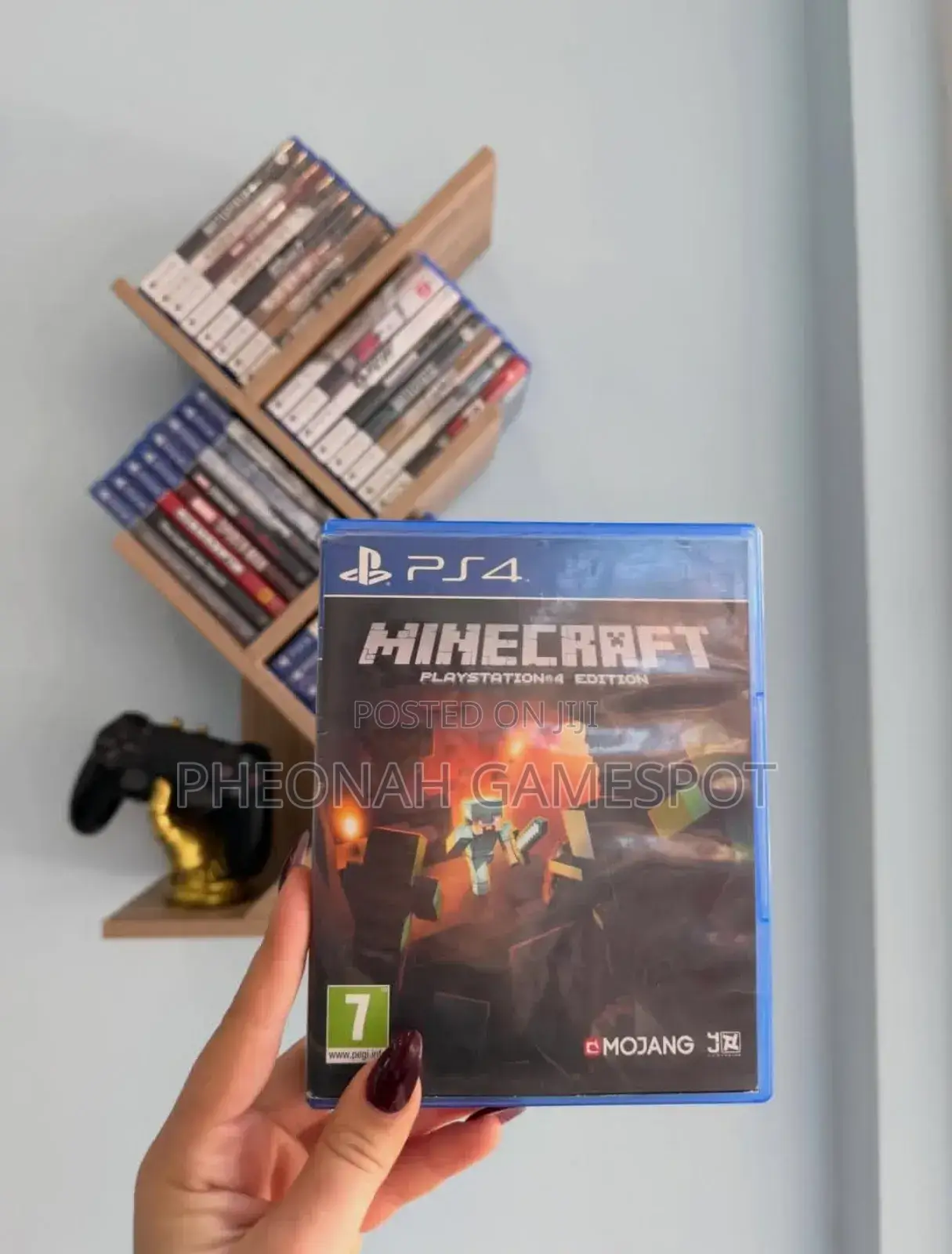 Minecraft Game Cd for Ps4. Helps Your Kid to Be Creative and Smart Now