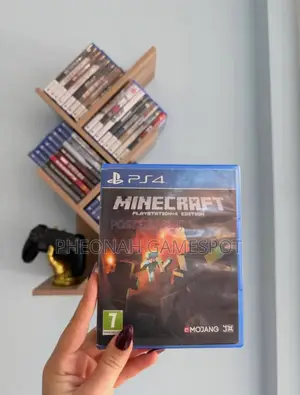 Minecraft Game Cd for Ps4. Helps Your Kid to Be Creative and Smart Now