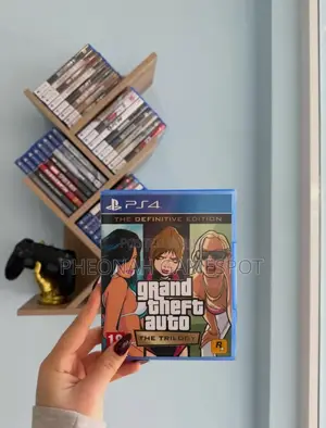 Gta the Trilogy Game Cd for Ps4. Liberty City and Vice City Are Here