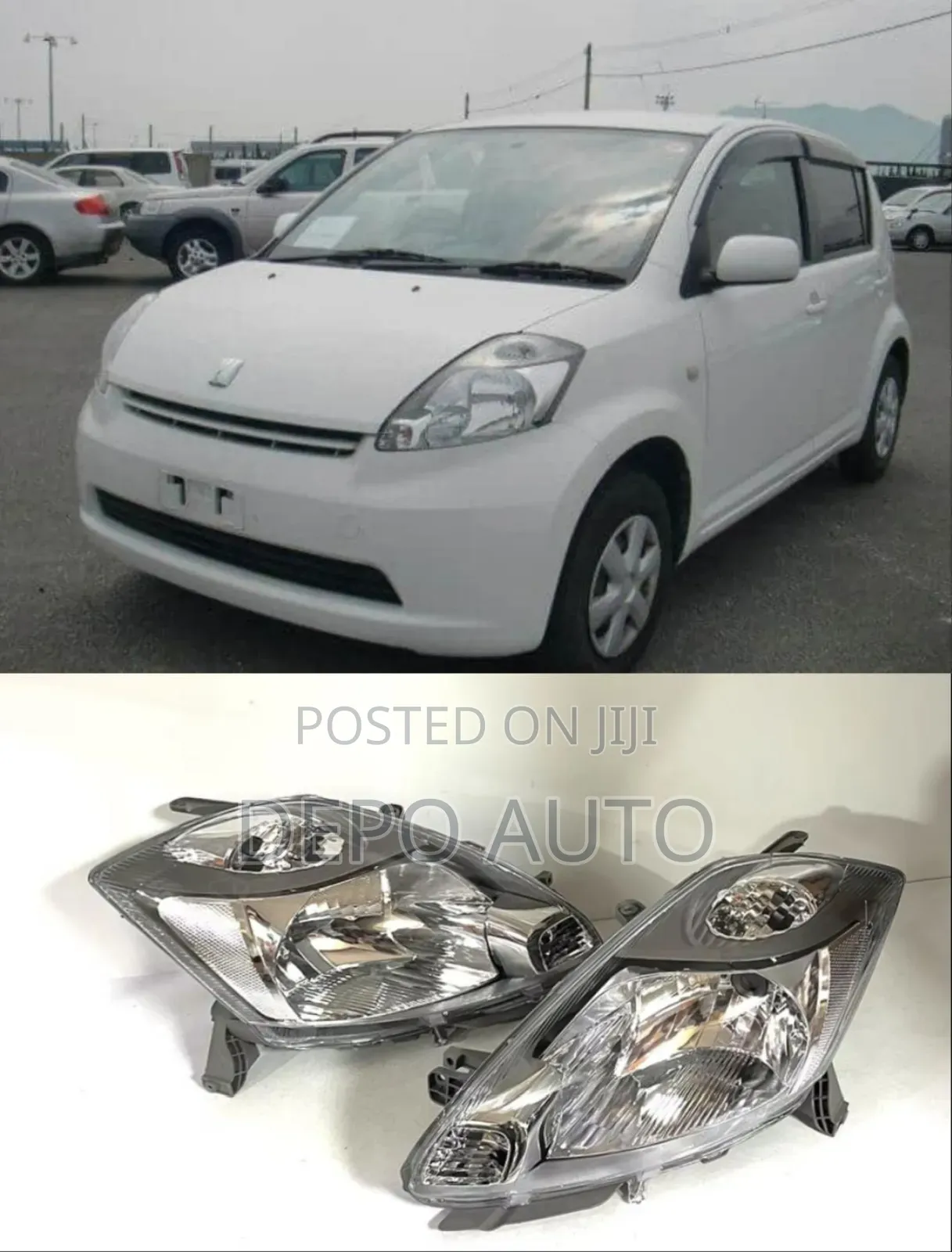 A Pair of Toyota Passo Headlights